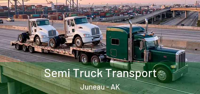 Semi Truck Transport Juneau - AK